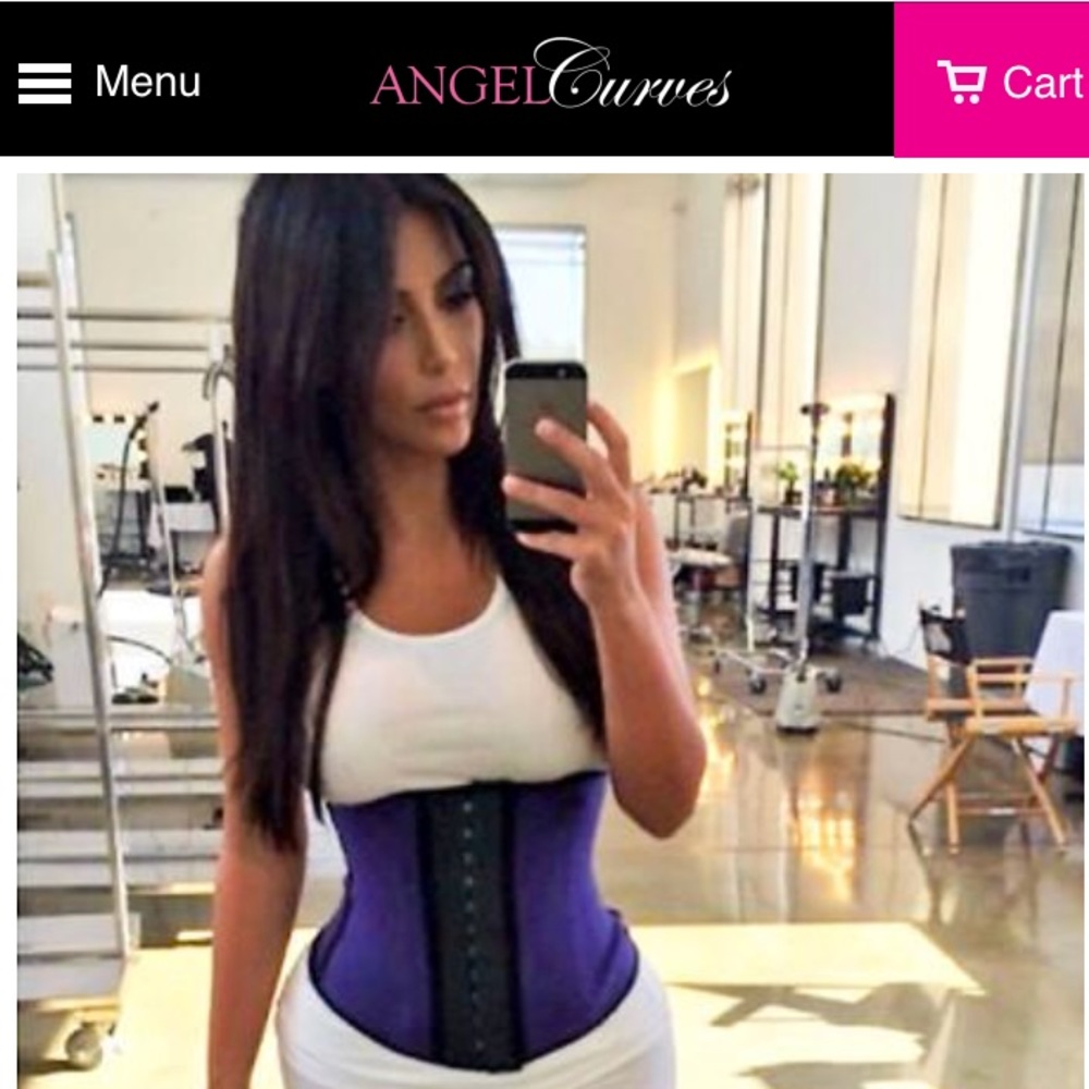 Black Angel curves Waist Trainer Medium